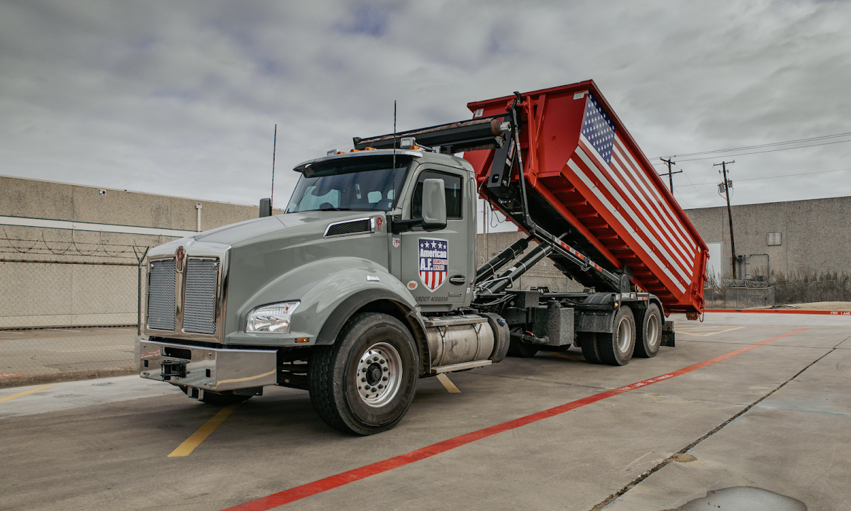 American AF Dumpsters dumpster rental