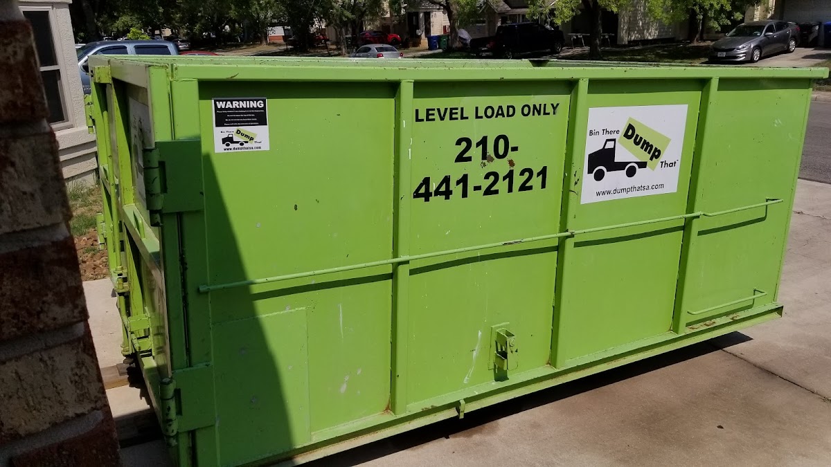 Bin There Dump That San Antonio dumpster rental